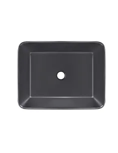 Раковина-чаша Q-Tap Tern Matt Black, 480х370х135 мм