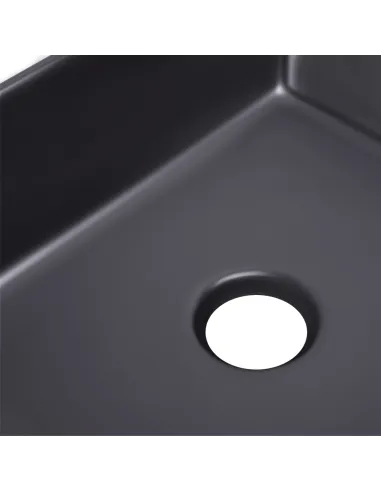 Раковина-куща Q-Tap Tern Matt Black, 480х370х135 мм