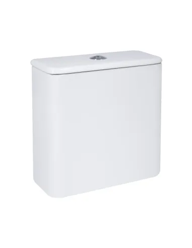 Унитаз компакт Q-Тap Presto Quadro QT24221215AW, безободковый, сиденье Soft-close