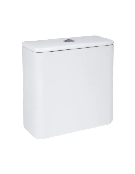 Унитаз компакт Q-Тap Presto Quadro QT24221215AW, безободковый, сиденье Soft-close