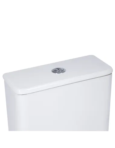 Унітаз компакт Q-Тap Presto Quadro QT24221215AW, безободковий, сидіння Soft-close