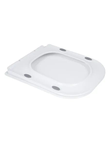 Унітаз компакт Q-Тap Presto Quadro QT24221215AW, безободковий, сидіння Soft-close