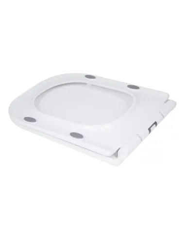 Унитаз компакт Q-Тap Presto Quadro QT24221215AW, безободковый, сиденье Soft-close