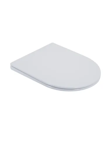 Унітаз компакт Q-Тap Swan Ultra QT16222182TW White, безободковий, сидіння Soft-close