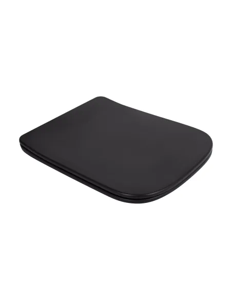 Унитаз Q-Тap Tern New Ultra Quiet QT17332303ASMB MATT BLACK, безободковый, подвесной