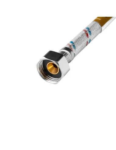 Шланг для подвода воды Kroner KRM ВВ 0.3 метра, 1/2 дюйма, нейлоновая оплетка