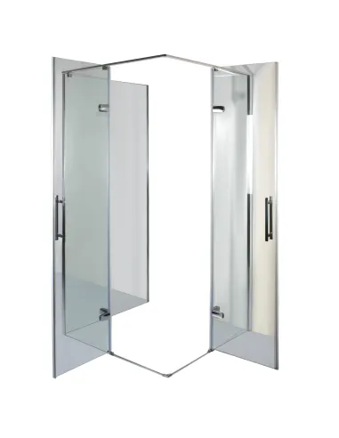 Душевая кабина без поддона Bravo WDA N90TC, квадратная
