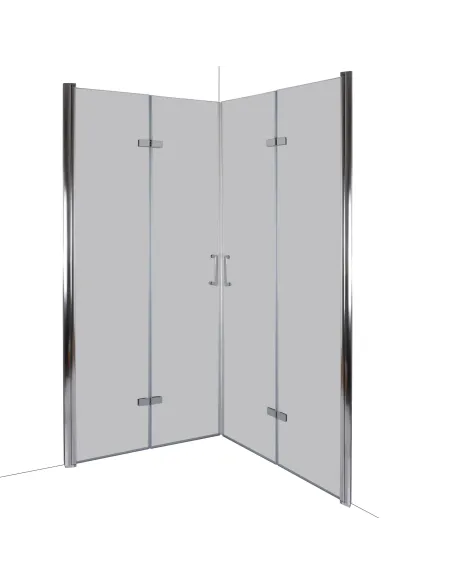 Душова кабіна без піддону Bravo PANEW N90TC, квадратна