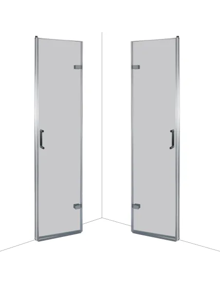 Душова кабіна без піддону Bravo PANEW N90TC, квадратна