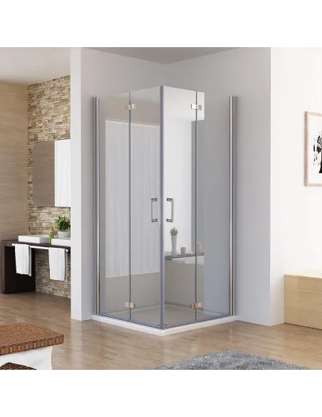Душова кабіна без піддону Bravo PANEW N90TC, квадратна