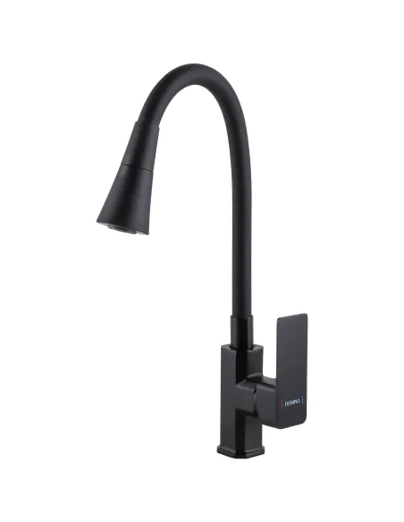 Смеситель для кухни Domino MALIBU DMM-203LM-BB-B01, с гибким изливом