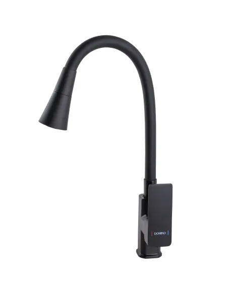 Смеситель для кухни Domino MALIBU DMM-203LM-BB-B01, с гибким изливом
