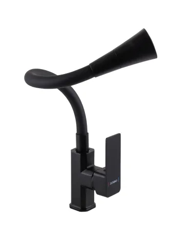 Смеситель для кухни Domino MALIBU DMM-203LM-BB-B01, с гибким изливом