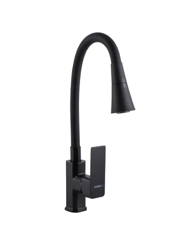 Смеситель для кухни Domino MALIBU DMM-203LM-BB-B01, с гибким изливом