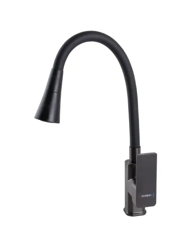 Смеситель для кухни Domino MALIBU DMM-203LM-GP-B01, с гибким изливом