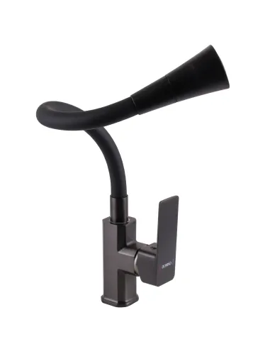 Смеситель для кухни Domino MALIBU DMM-203LM-GP-B01, с гибким изливом