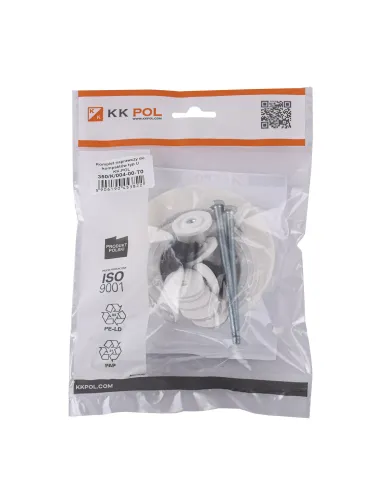 Ремкомплект бачка унітазу Kkpol тип U, АКС/522(350/K/004-00-T0)