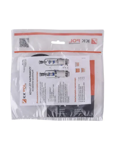 Ремкомплект бачка унитаза Kkpol тип ZS, АКС/523 (KPL/523)