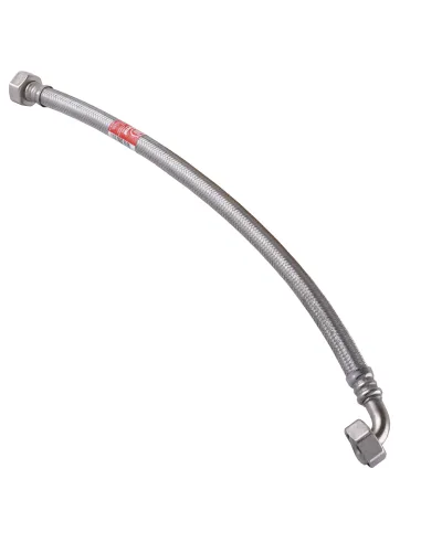 Шланг для подвода воды Tucai SUPER TAQ SUPER CODO HG-3434-600 ВВ 0.6 метра, 3/4 дюйма, нержавеющая сталь