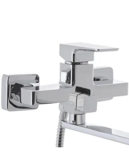 Смеситель для ванны Mixxus Premium Kvadro 006 MI5807 с душевым набором