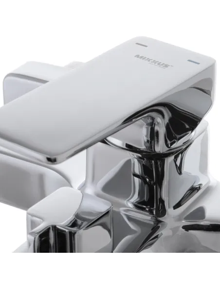 Смеситель для ванны Mixxus Premium Kvadro 009 MI5806 с душевым набором