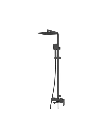 Душевая система Koer KB-56009-05 с изливом, черный Душевая система Koer KB-56009-05 с изливом, черный
