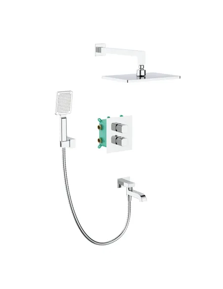 Душевая система Koer KB-67011-01 с термостатом, скрытого монтажа Душевая система Koer KB-67011-01 с термостатом, скрытого монтажа