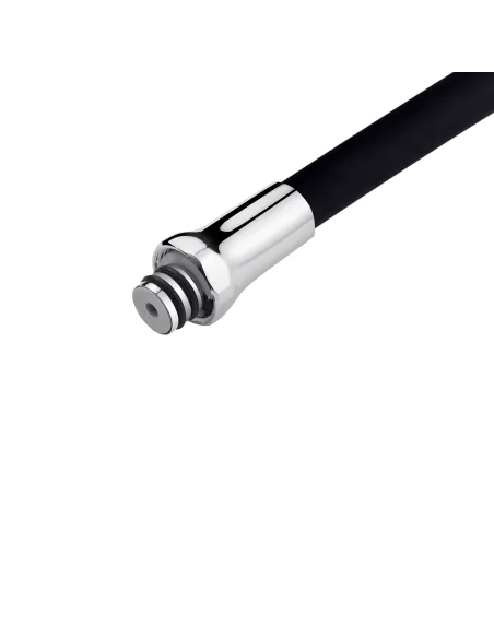 Вилив гнучкий для змішувача Kroner KRM - C8031BLK, чорний з душовою насадкою