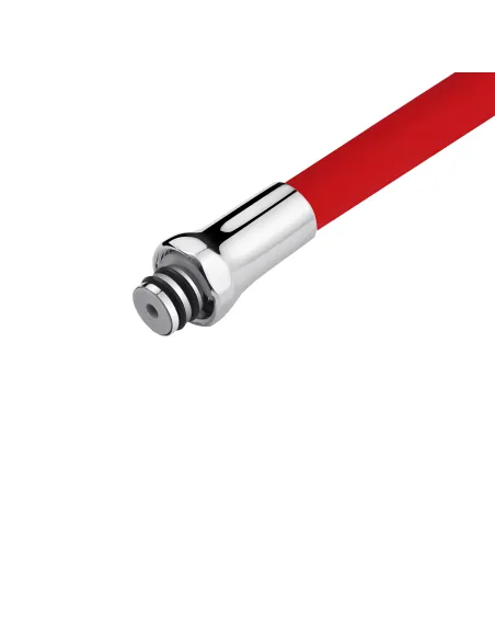 Вилив гнучкий для змішувача Kroner KRM - C8031RED, червоний з душовою насадкою