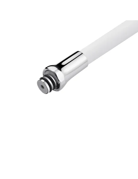 Вилив гнучкий для змішувача Kroner KRM - C8031WHI, білий з душовою насадкою