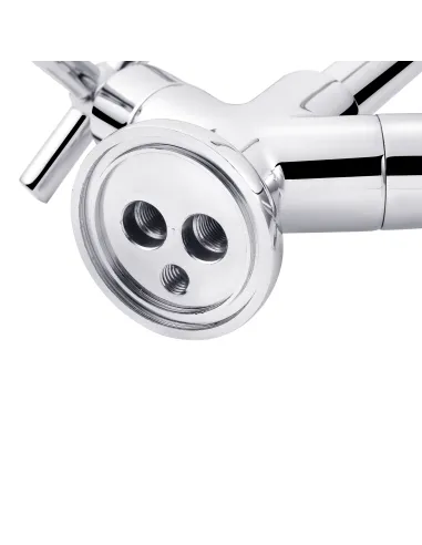 Змішувач для кухні Kroner KRM Aller - C030, двовентильний