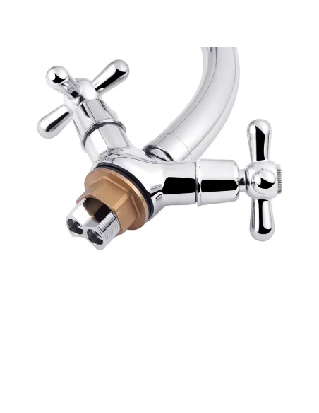 Смеситель для кухни Kroner KRP Royce - C032, двухвентильный