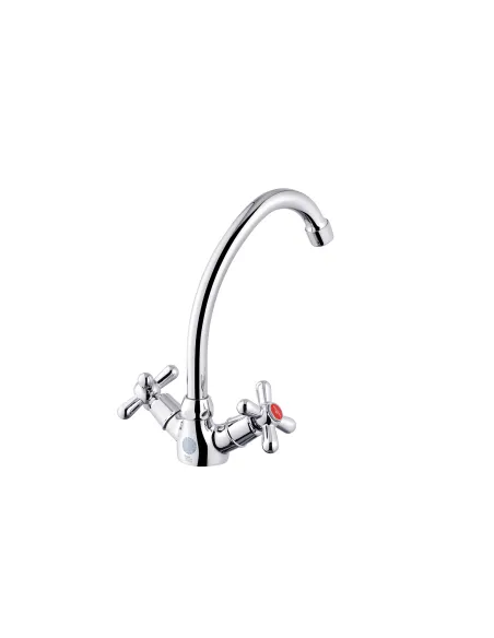 Змішувач для кухні Kroner KRP Royce - C030, двовентильний