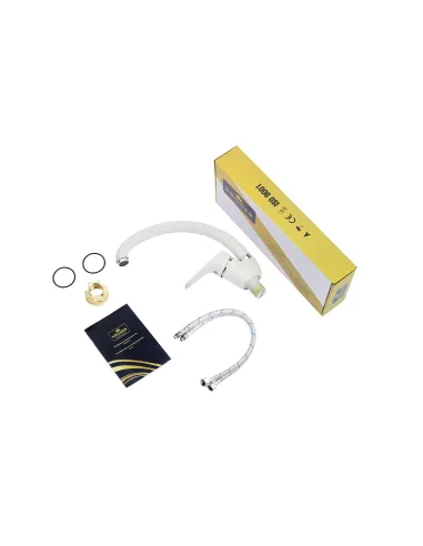 Змішувач для кухні Kroner KRM Odra - S035, бежевий