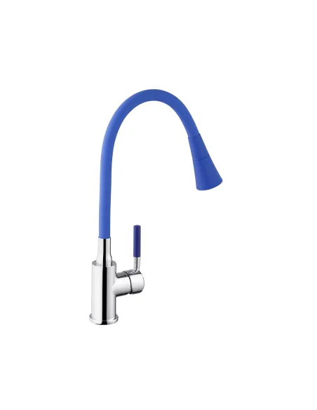 Змішувач для кухні Kroner KRM Kuche - C132BLE, з гнучким виливом