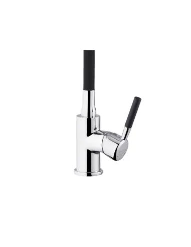 Смеситель для кухни Kroner KRM Kuche - C132BLK, с гибким изливом