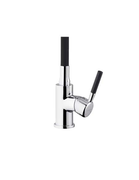 Смеситель для кухни Kroner KRM Kuche - C132BLK, с гибким изливом