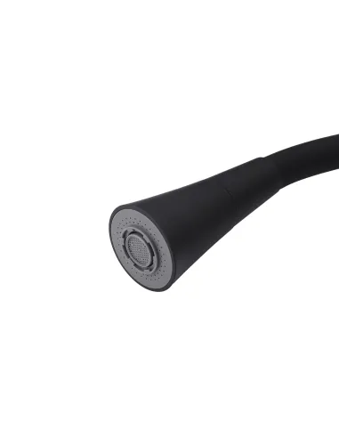 Смеситель для кухни Kroner KRM Kuche - C132BLK, с гибким изливом