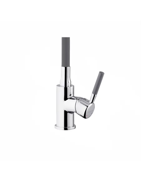 Смеситель для кухни Kroner KRM Kuche - C132GRA, с гибким изливом