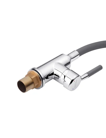 Змішувач для кухні Kroner KRM Kuche - C132GRA, з гнучким виливом