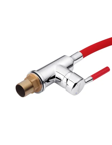 Смеситель для кухни Kroner KRM Kuche - C132RED, с гибким изливом