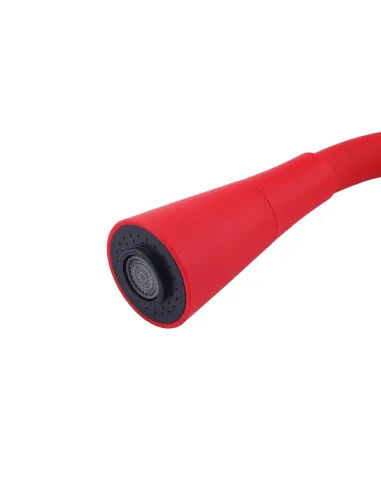 Смеситель для кухни Kroner KRM Kuche - C132RED, с гибким изливом