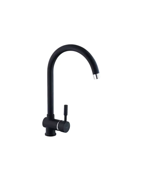 Змішувач для кухні Kroner KRM Mosel - B035, чорний Змішувач для кухні Kroner KRM Mosel - B035, чорний