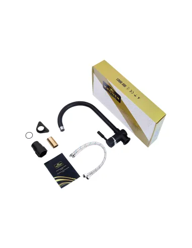 Смеситель для кухни Kroner KRM Mosel - B035, черный