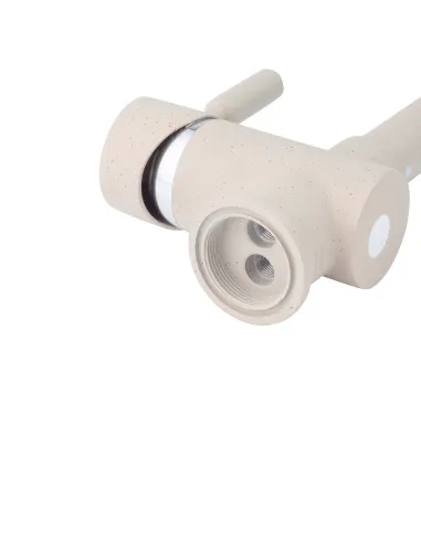 Смеситель для кухни Kroner KRM Mosel - S035, белый