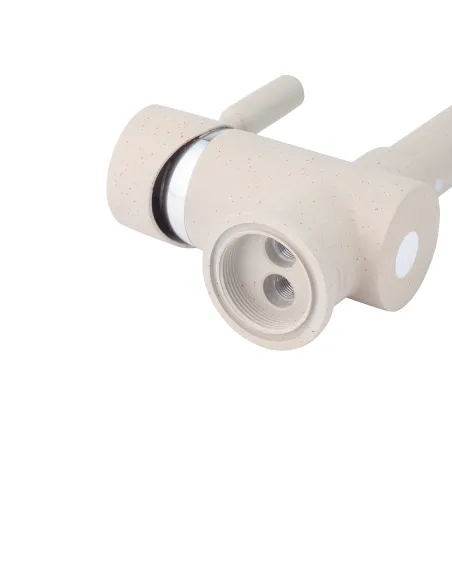 Смеситель для кухни Kroner KRM Mosel - S035, белый