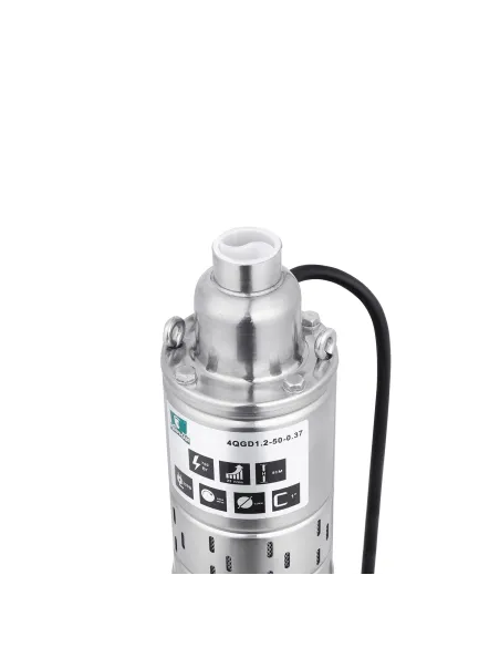 Шнековый насос для скважин Pumpman 4QGD1.2-50-0.37 0.37 кВт, кабель 12 метров