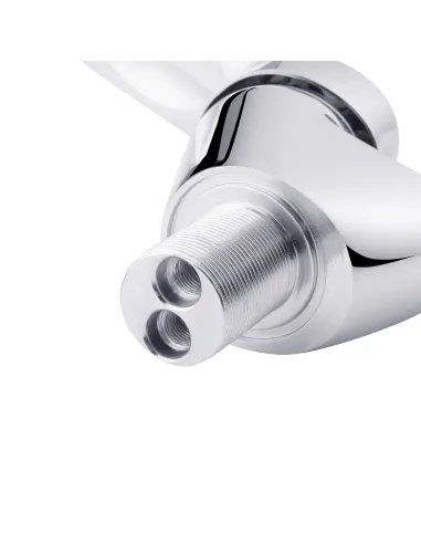 Смеситель для кухни Kroner KRM Odra - C032BLK, с гибким изливом