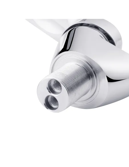 Смеситель для кухни Kroner KRM Odra - C032BLK, с гибким изливом