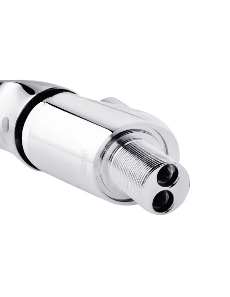 Смеситель для кухни Kroner KRM Odra - C032WHI, с гибким изливом